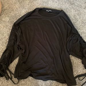 Express top xs satin black